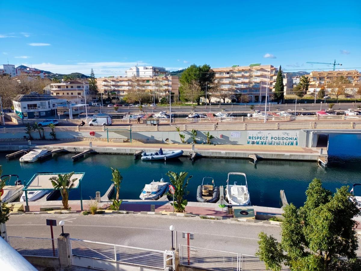 Apartamento Canal, A 3 Minutos De La Playa Del Arenal 哈维亚 外观 照片
